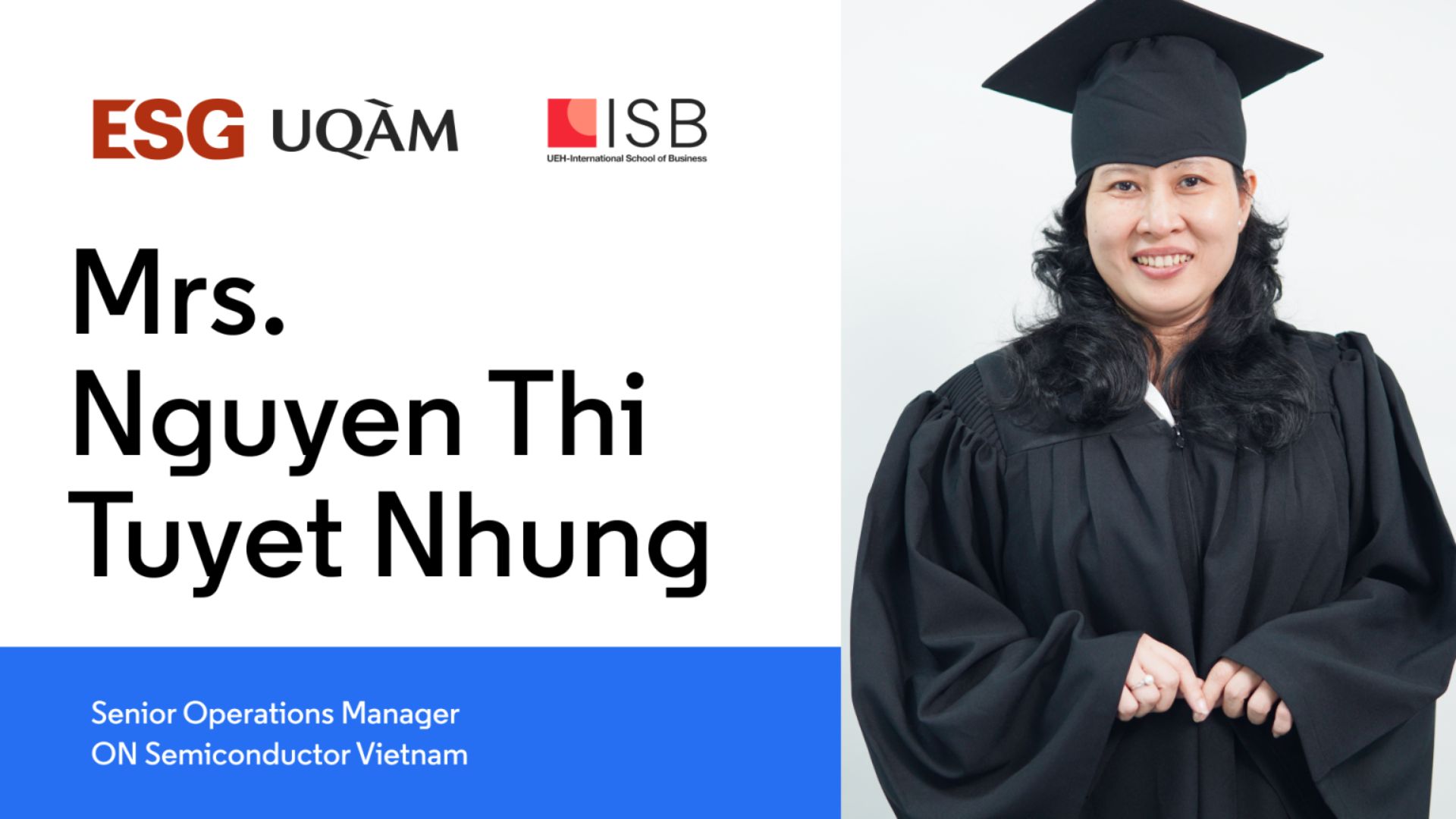 Vietnam EMBA Ms. Nguyễn Thị Tuyết Nhung
