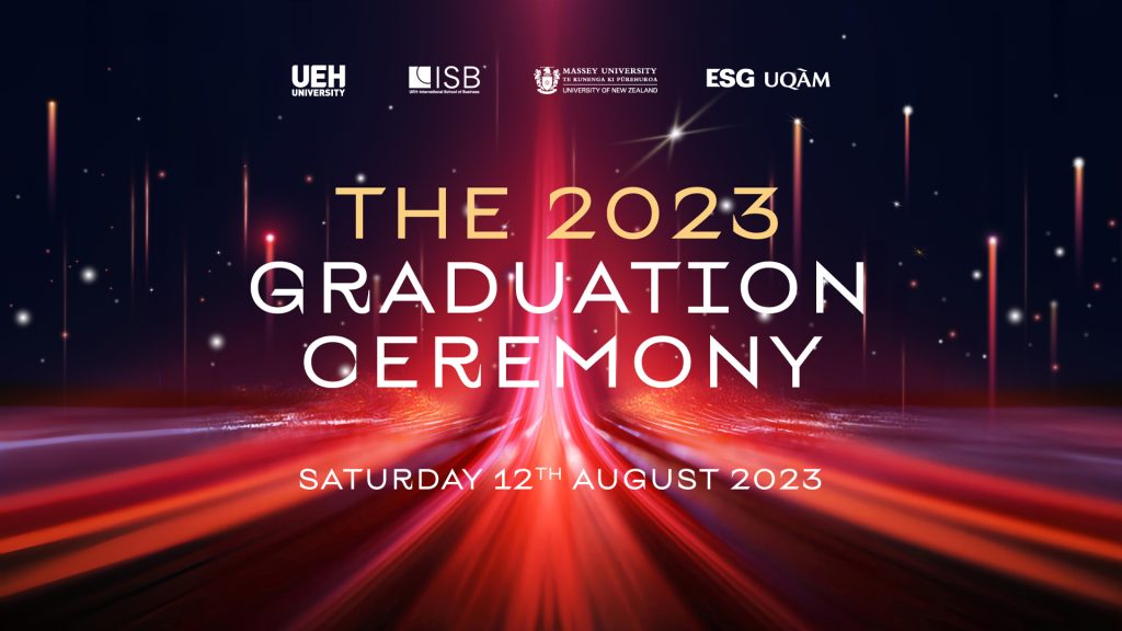UQÀM Executive MBA Vietnam Graduation Ceremony 2023